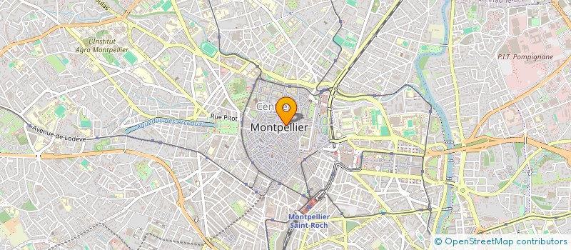 localisation de l'entreprise PROUZAT ET CIE PRIMEURS GROS à MONTPELLIER