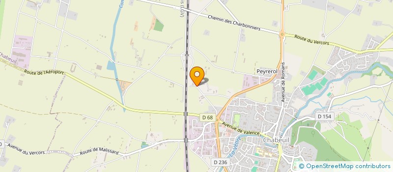 localisation de l'entreprise PROV DE FRA COOP PAROISSIAUX DU CHRIST R à CHABEUIL