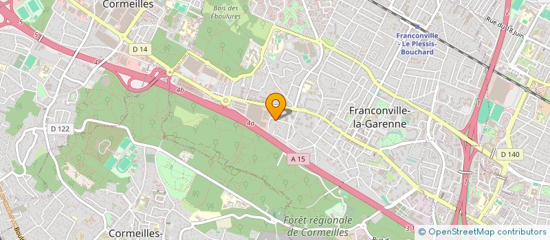 localisation de l'entreprise PROV-EAUX  FRANCONVILLE