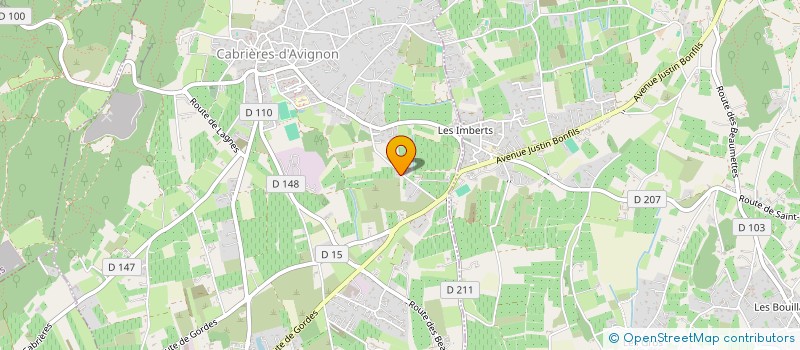 localisation de l'entreprise PROV INVEST  CABRIERES-D AVIGNON