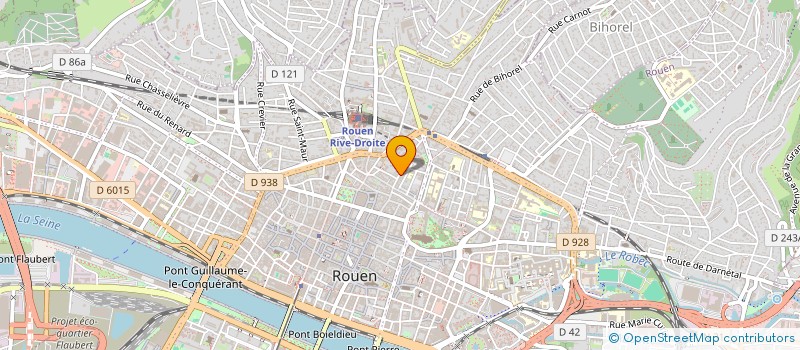 localisation de l'entreprise PROVA-RECORD  ROUEN