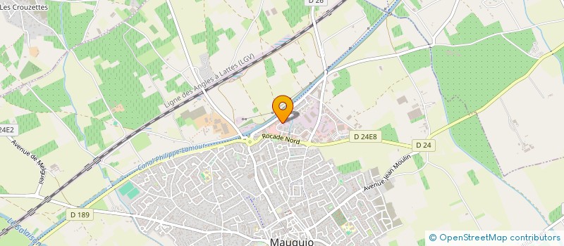 localisation de l'entreprise PROVACOM à MAUGUIO