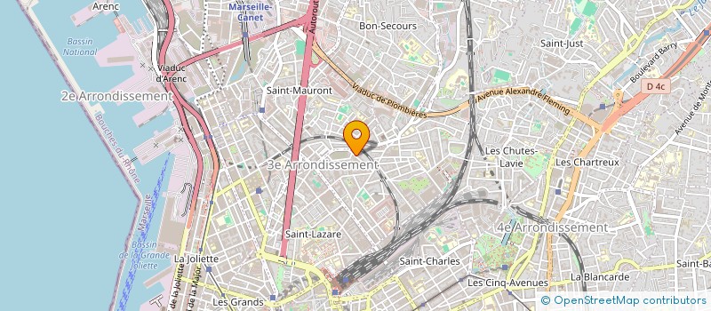 localisation de l'entreprise PROVAL  MARSEILLE