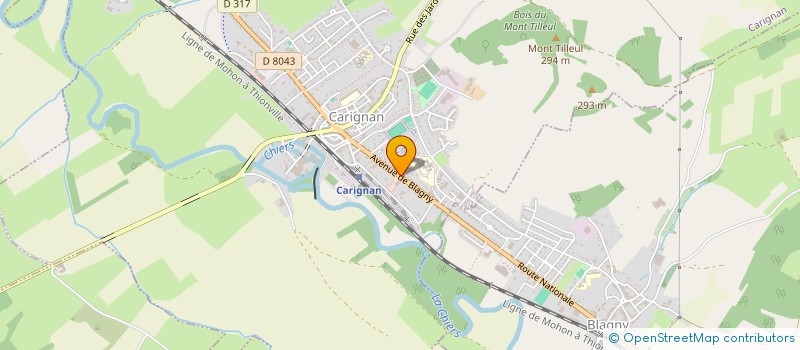 localisation de l'entreprise PROVAL'HOME  CARIGNAN