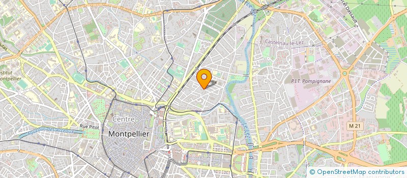 localisation de l'entreprise PROVALIM à MONTPELLIER