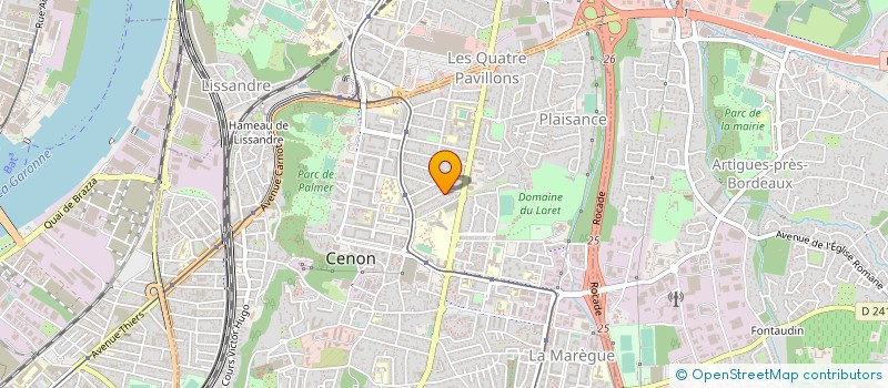 localisation de l'entreprise PROVALMAT  SOULAC-SUR-MER