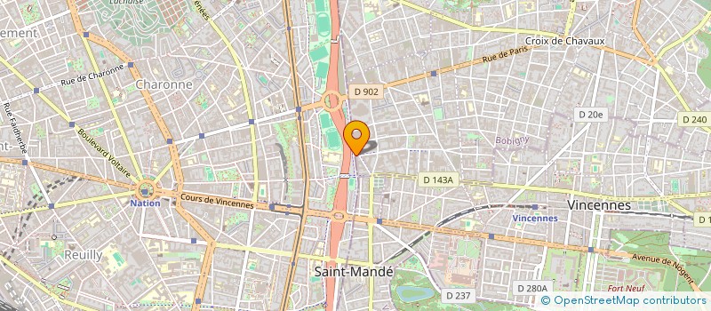 localisation de l'entreprise PROVELITE ACADEMIE à MONTREUIL