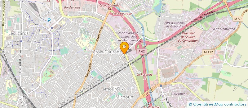 localisation de l'entreprise PROVEMAT à TOULOUSE