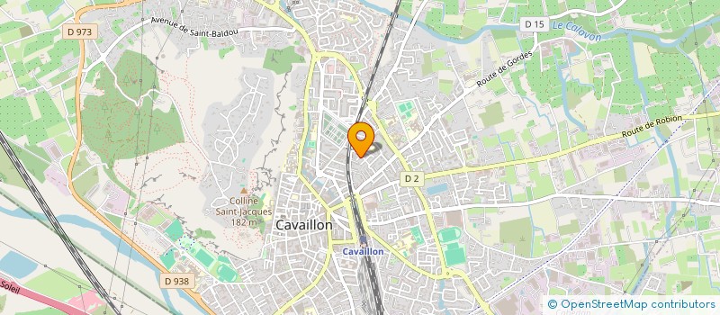 localisation de l'entreprise PROVENCALE CONSTRUCTION EN BATIMENT  CAVAILLON