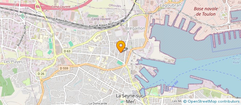 localisation de l'entreprise PROVENCALE DE VENTE PAR CORRESPONDANCE à LA SEYNE-SUR-MER