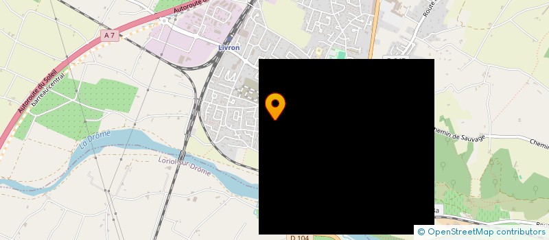 localisation de l'entreprise PROVENCE 5  LIVRON-SUR-DROME