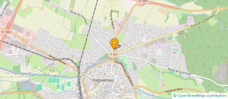 localisation de l'entreprise PROVENCE  HAGUENAU