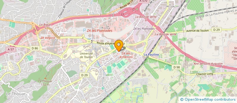 localisation de l'entreprise PROVENCE ACTIVITES à LA GARDE