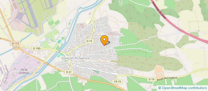 localisation de l'entreprise PROVENCE ACTIVITES PHYSIQUES ADAPTEES  LANCON-PROVENCE