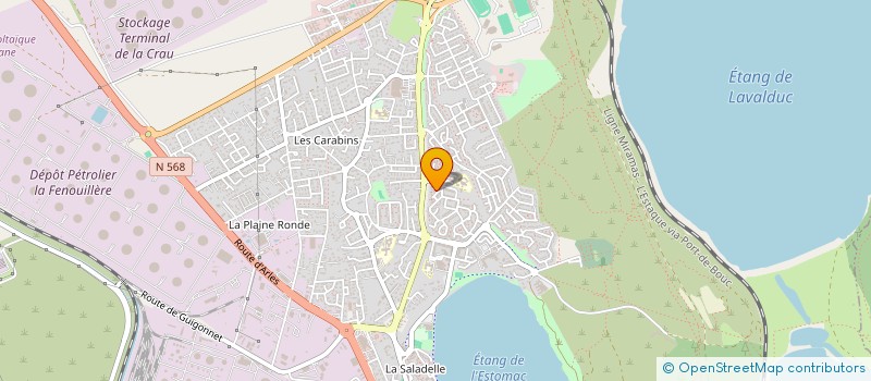 localisation de l'entreprise PROVENCE AGENCIES SARL à FOS-SUR-MER