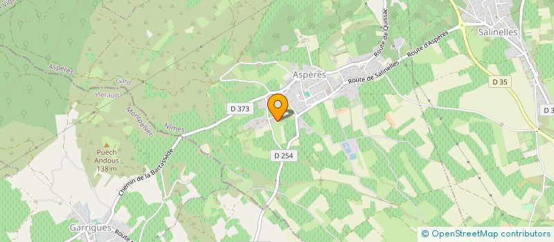 localisation de l'entreprise PROVENCE AGRICOLE  ASPERES