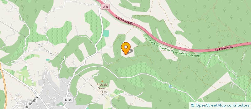 localisation de l'entreprise PROVENCE AGRIFLOW  TOURVES