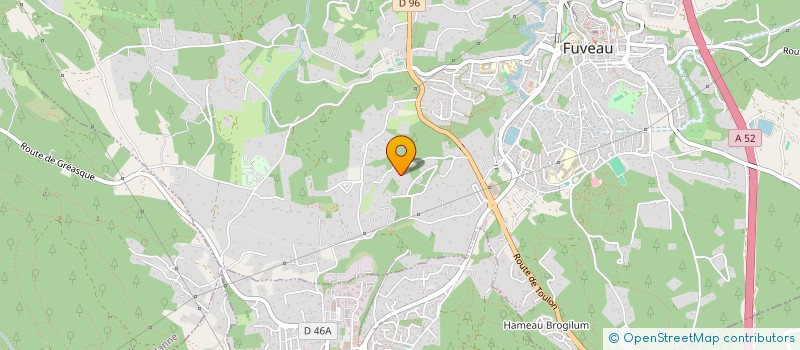 localisation de l'entreprise PROVENCE ALIZES  JOUCAS