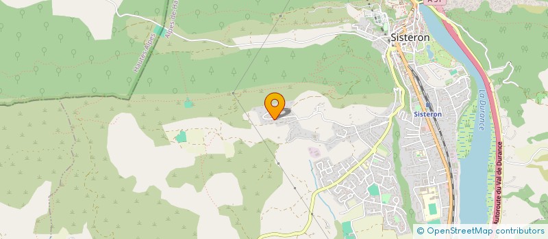 localisation de l'entreprise PROVENCE ALPES AZUR  SISTERON