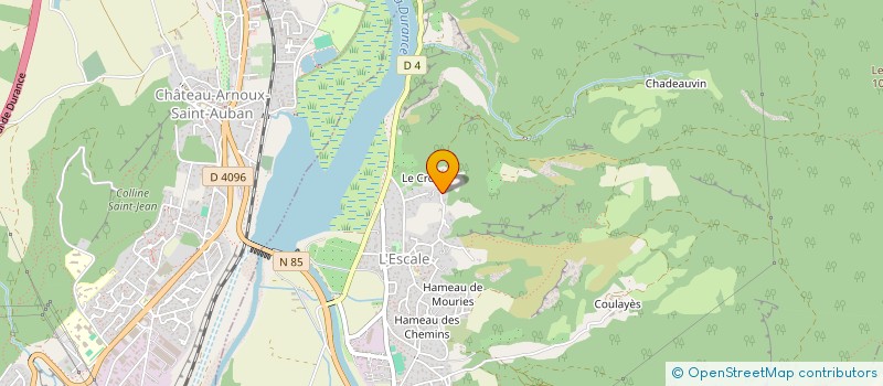 localisation de l'entreprise PROVENCE ALPES CONCIERGERIE ASSOCIES  L'ESCALE