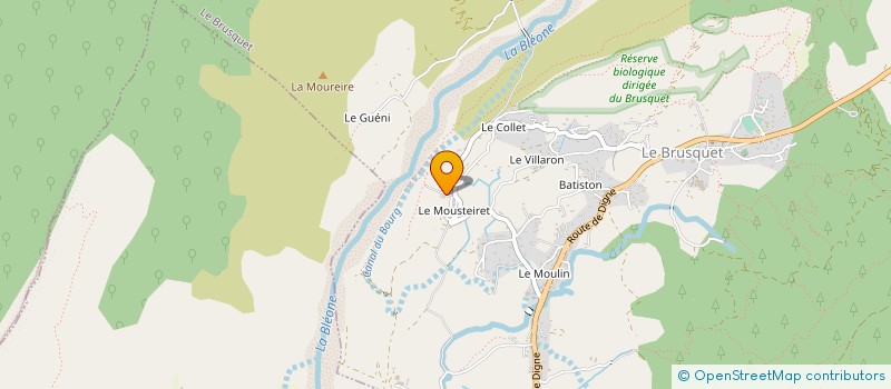 localisation de l'entreprise PROVENCE ALPES NETTOYAGE à MARCOUX