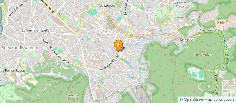 localisation de l'entreprise PROVENCE ALZHEIMER à MARSEILLE