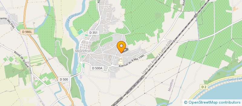 localisation de l'entreprise PROVENCE AMENAGEMENT EXTERIEUR  GRAVESON