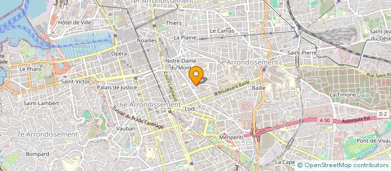 localisation de l'entreprise PROVENCE ASSECHEMENT à MARSEILLE