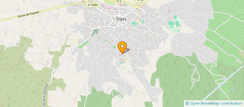 localisation de l'entreprise PROVENCE ATTITUDE à TRETS