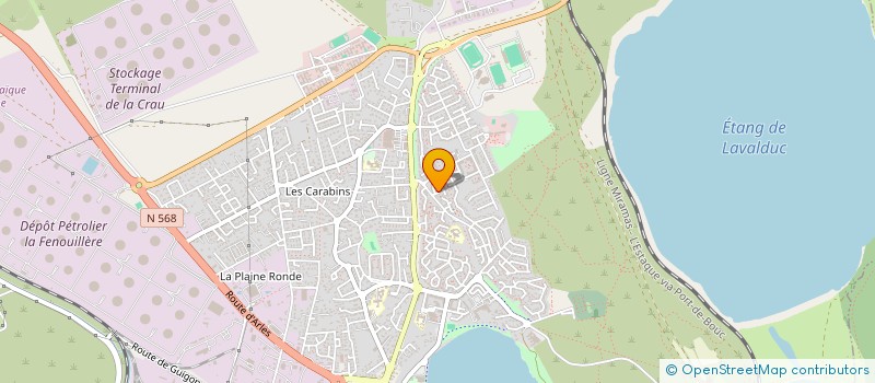 localisation de l'entreprise PROVENCE AUTO  FOS-SUR-MER