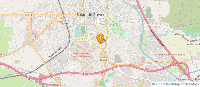localisation de l'entreprise PROVENCE AUTO IMPORT à SALON-DE-PROVENCE