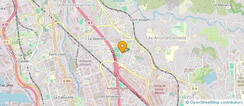 localisation de l'entreprise PROVENCE AUXILIUM à MARSEILLE