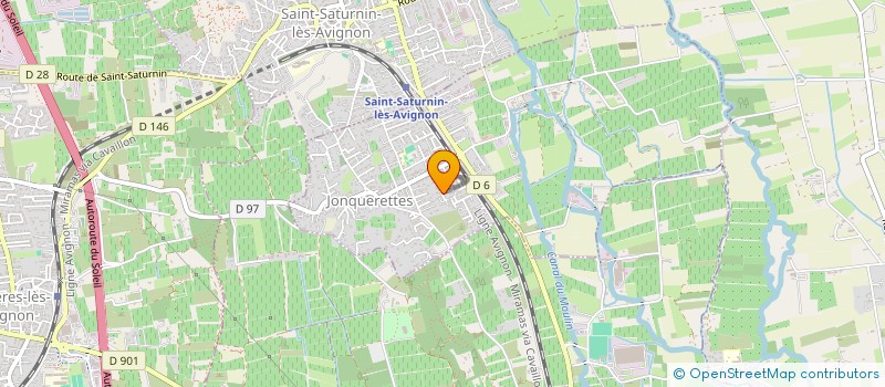 localisation de l'entreprise PROVENCE BOIS 84  JONQUERETTES