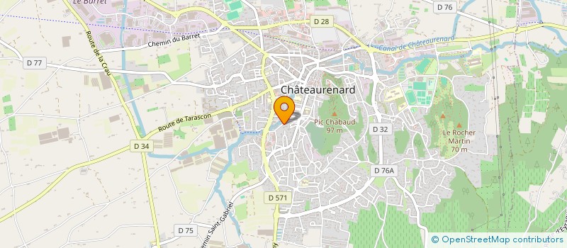 localisation de l'entreprise PROVENCE BRICO à CHATEAURENARD