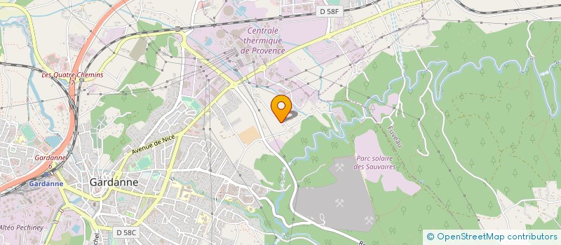 localisation de l'entreprise PROVENCE BROKER à GARDANNE