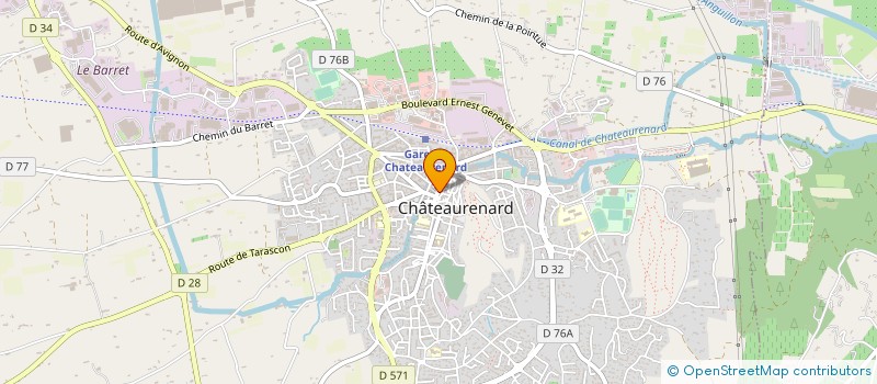 localisation de l'entreprise PROVENCE BURAUTIQUE SOCIETE NOUVELLE  CHATEAURENARD