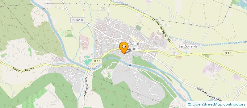 localisation de l'entreprise PROVENCE CAP DEVELOPPEMENT  SAINT-ESTEVE-JANSON