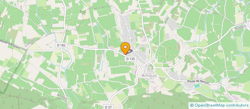 localisation de l'entreprise PROVENCE CARRELAGE  ANSOUIS