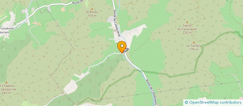 localisation de l'entreprise PROVENCE CHIC à LA LONDE-LES-MAURES