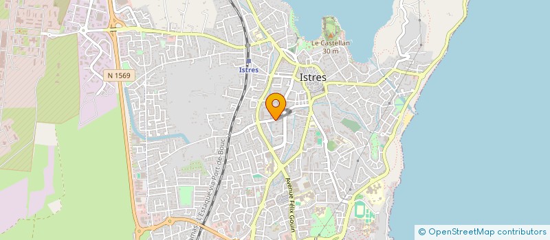 localisation de l'entreprise PROVENCE CLIM CUISINES INDUS EUROPEENES à ISTRES