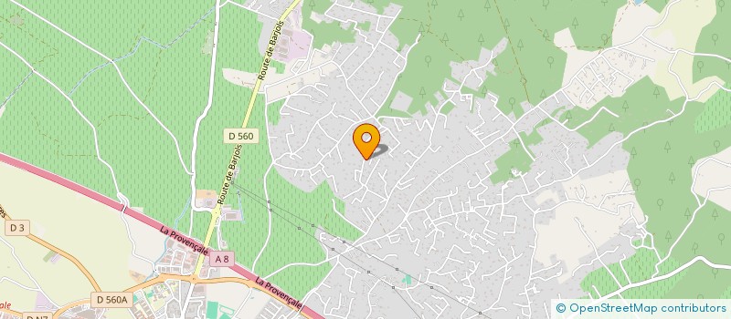 localisation de l'entreprise PROVENCE COLLECTIONS  ST MAXIMIN LA STE BAUME