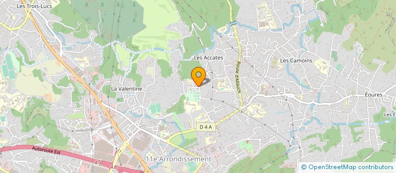 localisation de l'entreprise PROVENCE COMPTAGE SERVICES à MARSEILLE