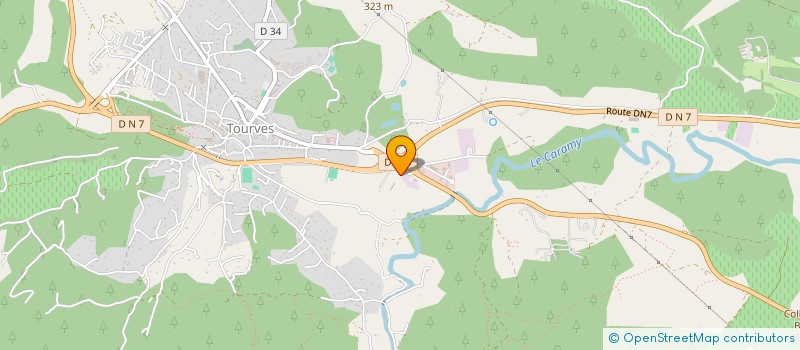 localisation de l'entreprise PROVENCE CONNECTION à TOURVES