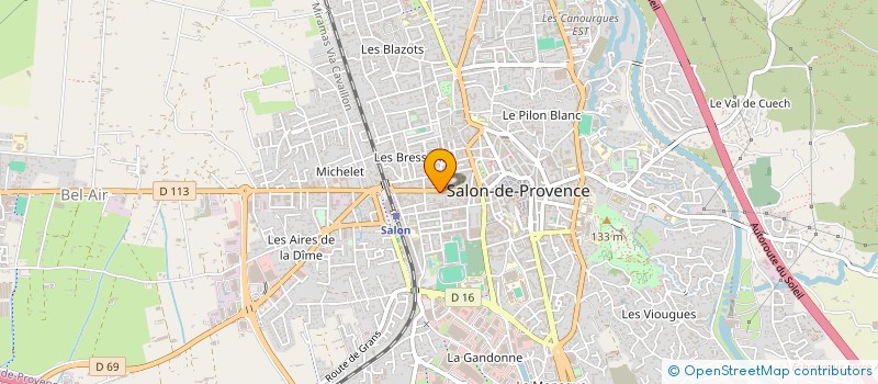 localisation de l'entreprise PROVENCE CONSEILS ET COURTAGE à SALON-DE-PROVENCE