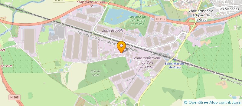 localisation de l'entreprise PROVENCE CONTROLE ET INSPECTION à SAINT-MARTIN-DE-CRAU