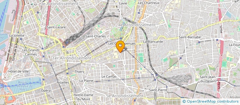 localisation de l'entreprise PROVENCE CULTURE à MARSEILLE