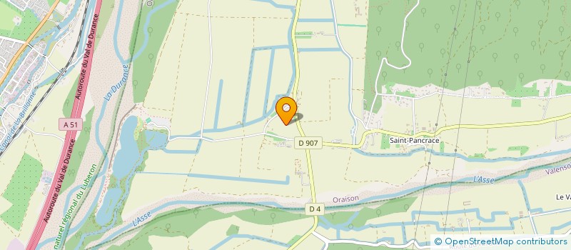 localisation de l'entreprise PROVENCE DECAPAGE  LA BRILLANNE