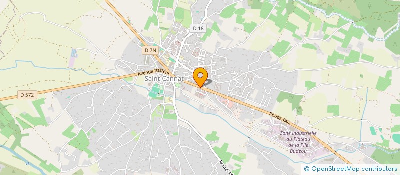 localisation de l'entreprise PROVENCE DECO  SAINT-CANNAT