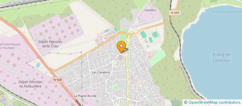 localisation de l'entreprise PROVENCE DISTRIBUTION à FOS-SUR-MER