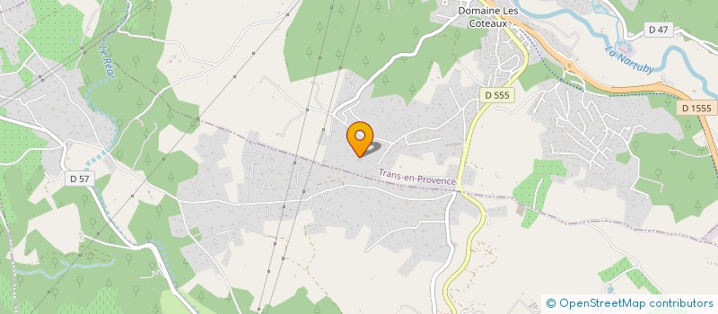 localisation de l'entreprise PROVENCE DRIVE à TRANS-EN-PROVENCE
